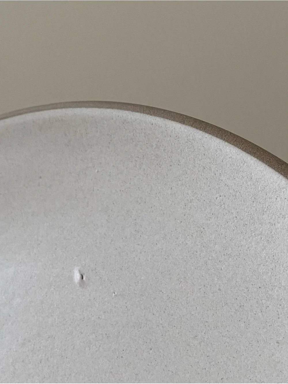 $58 New Heath Ceramics Sand Color Coupe Dinner Plate 11'' Diameter 0720-7